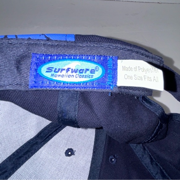 HAWAII Hat Cap Surfware Hawaiian Classics Blue Women’s One Size Adjustable - Picture 5 of 6